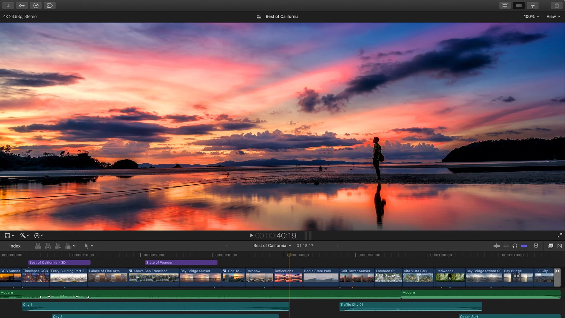 Apple's Final Cut Pro X 10.5. Image: Apple.